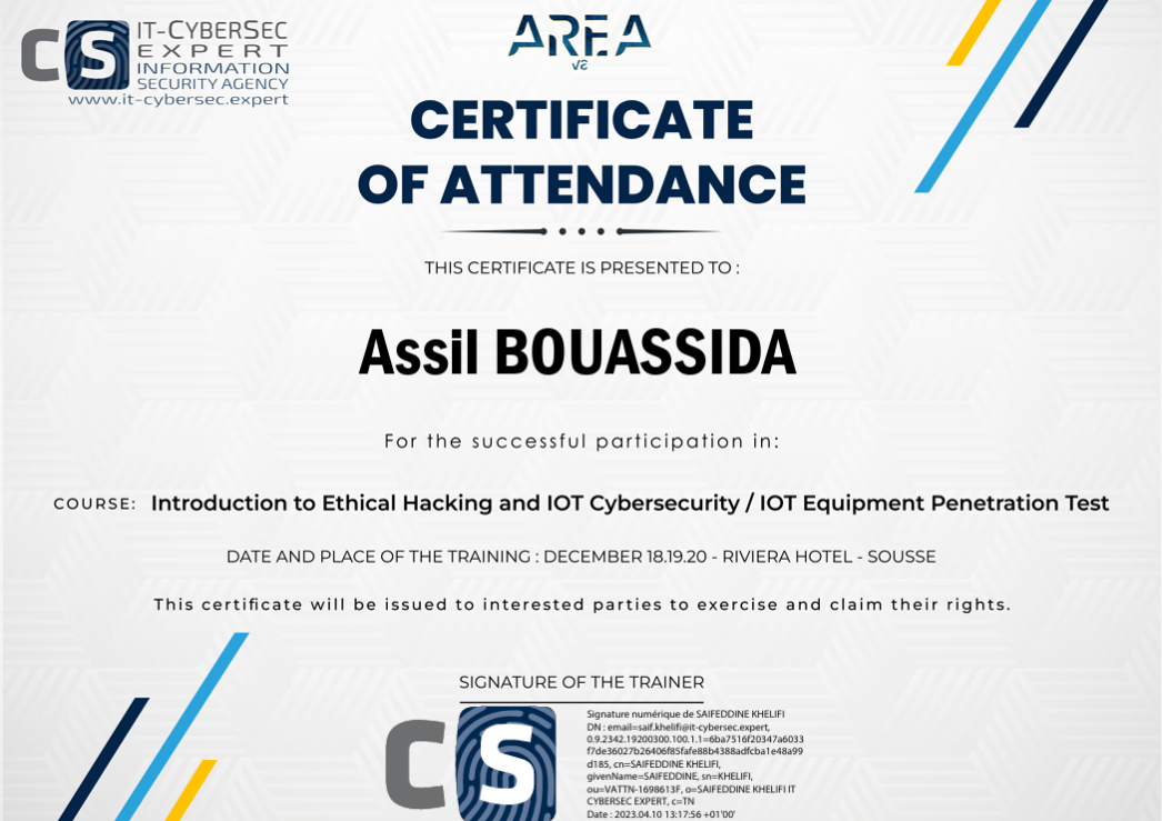 Certificate 6